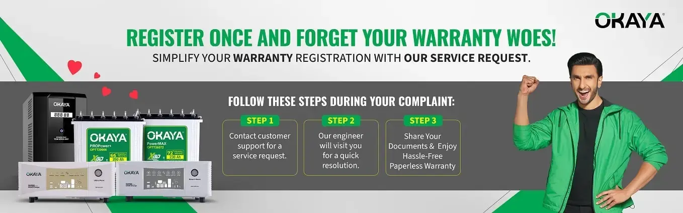 Register Once and Forget your warranty woes