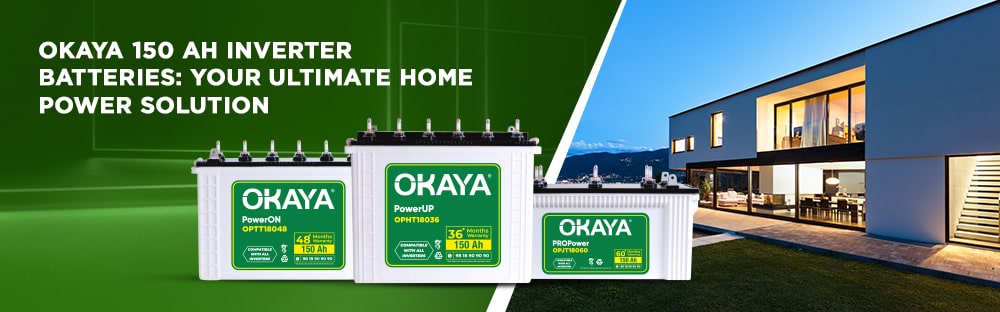 Okaya 150 Ah Inverter Batteries