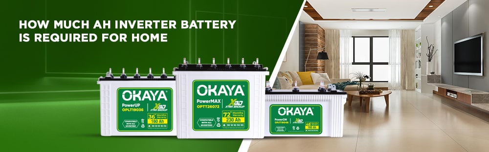 How Much Ah Inverter Battery is Required for Home