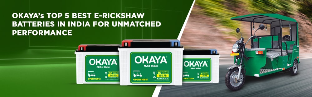 Top 5 Best E Rickshaw Batteries in India for Unmatched Performance