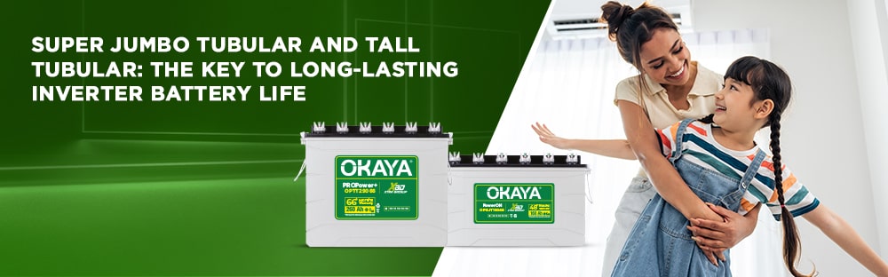 Okaya Super Jumbo Tubular Inverter Battery Life