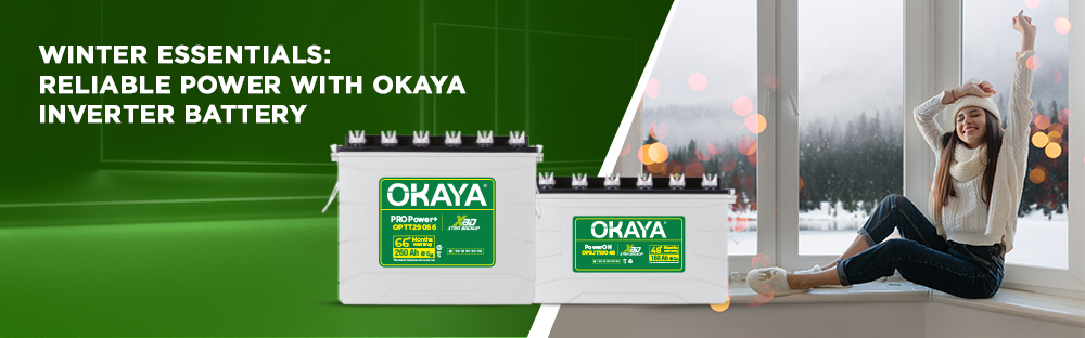 Winter Essentials: Reliable Power with Okaya Inverter Battery