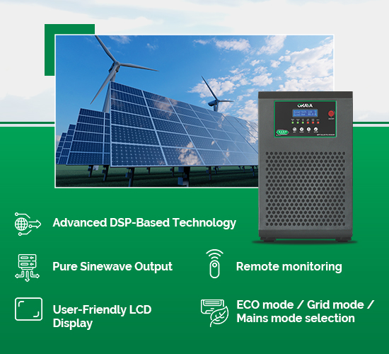 Okaya Solar PCU MPPT and PWM: Technical Features