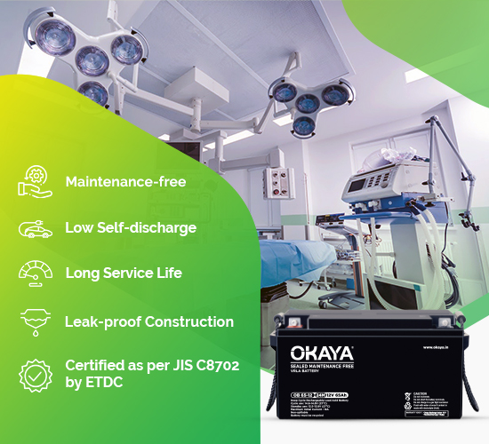 Okaya Power: SMF/VRLA battery with exclusive features