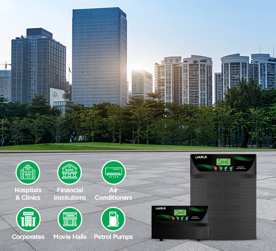 Okaya Solar Battery: XTRA features as a application