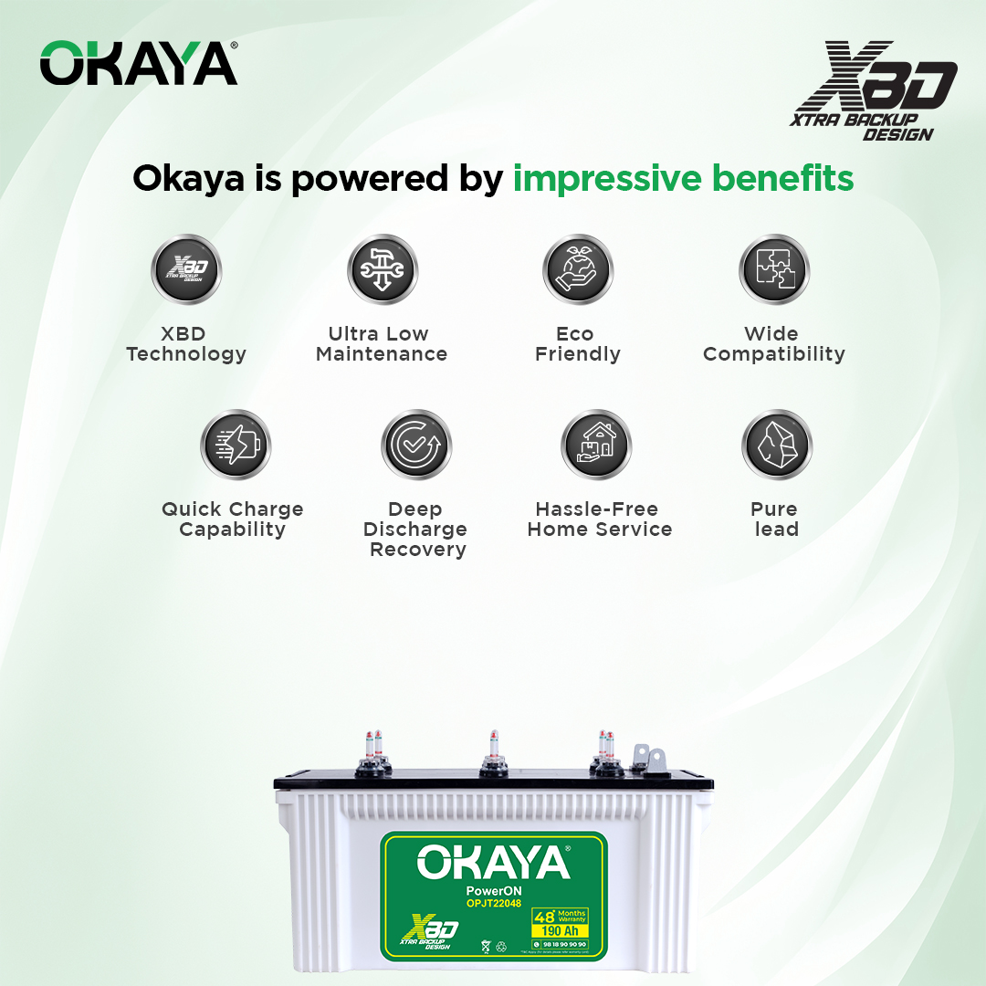 Okaya PowerON OPJT22048