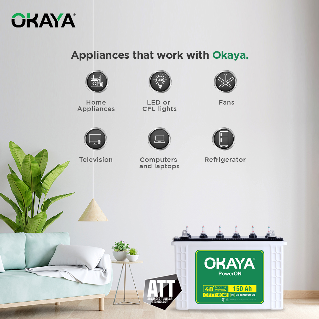 Okaya PowerON OPTT18048