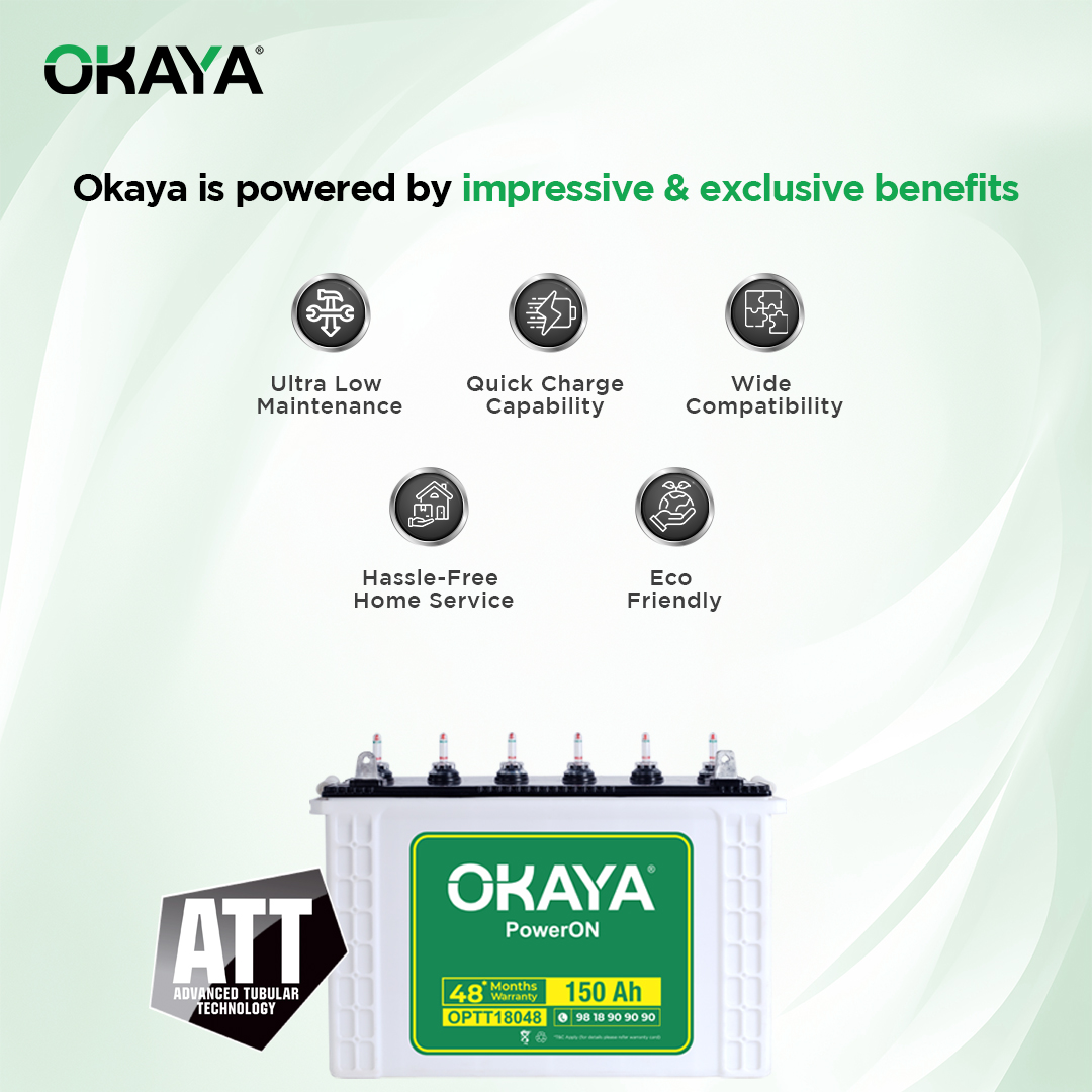 Okaya PowerON OPTT18048