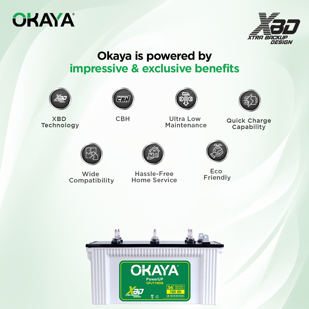 Okaya PowerUP OPJT19036