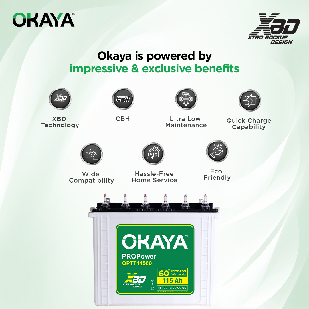 Okaya PROPower OPTT14560