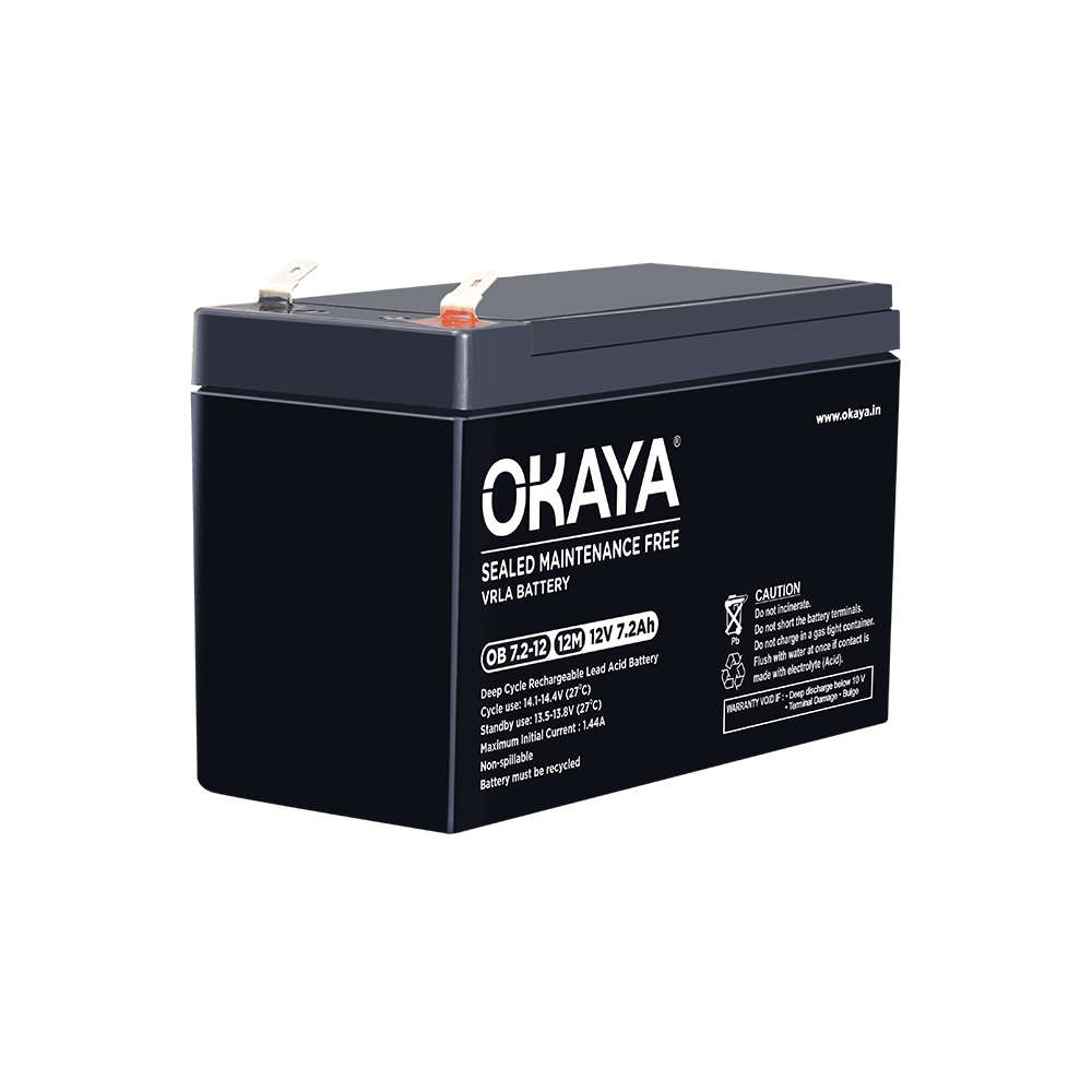 Okaya SMF VRLA OB 7.2-12V