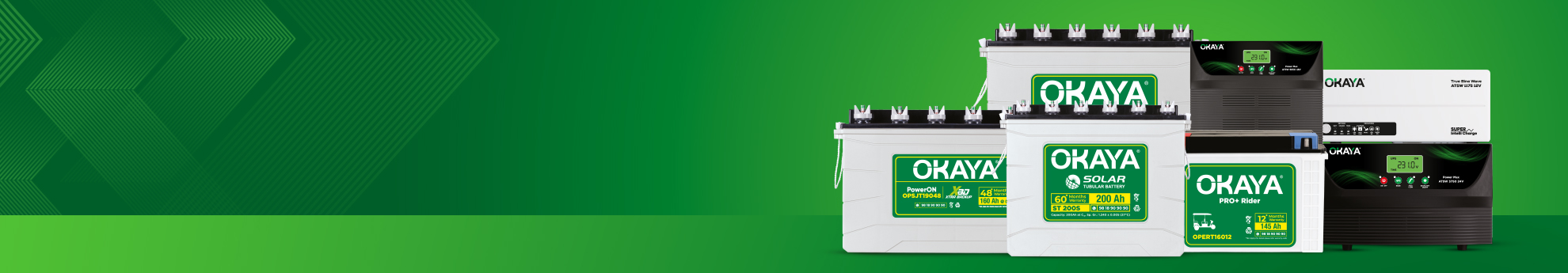 Okaya Power: Product Listing
